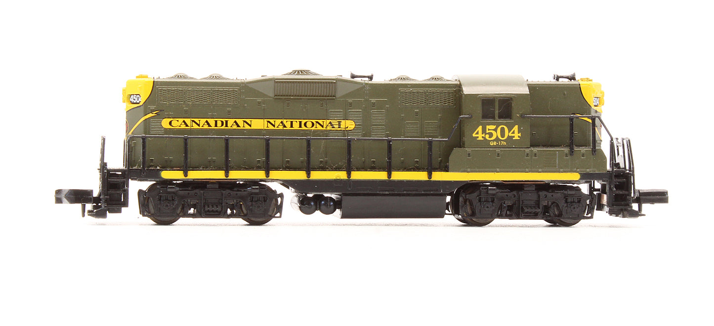 Pre-Owned 48305 GP9 Ph.2 Diesel Locomotive Canadian National - Road #4504