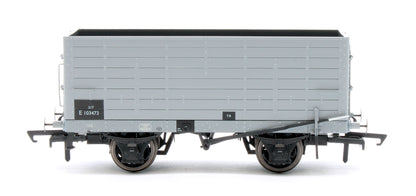 NER 20t Hopper - DGM 12 Hopper - BR Grey, with black panels - Triple Pack