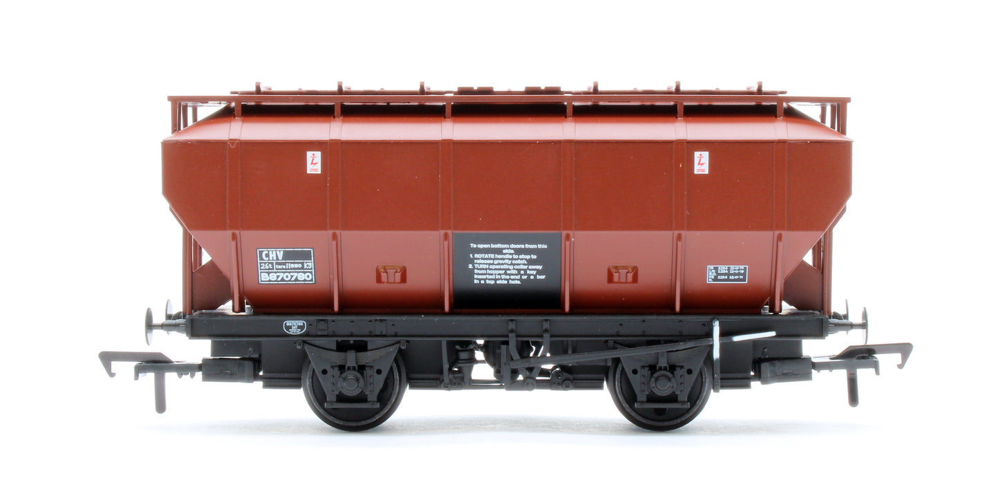 38-500B BR 35T 'Covhop' Covered Hopper BR Bauxite (TOPS) No.B870780