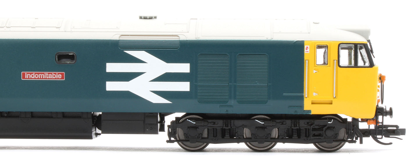 TT3067M Class 50 BR Large Logo Blue '50026' 'Indomitable' Diesel Locomotive