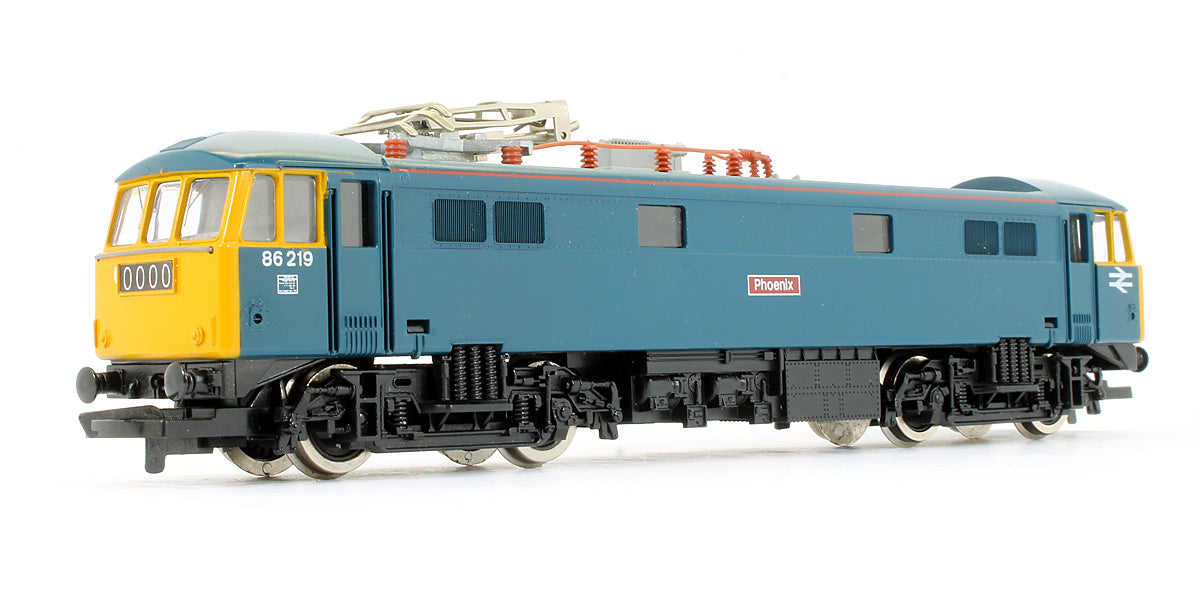Pre-Owned BR Blue Class 86219 'Phoenix' Electric Locomotive
