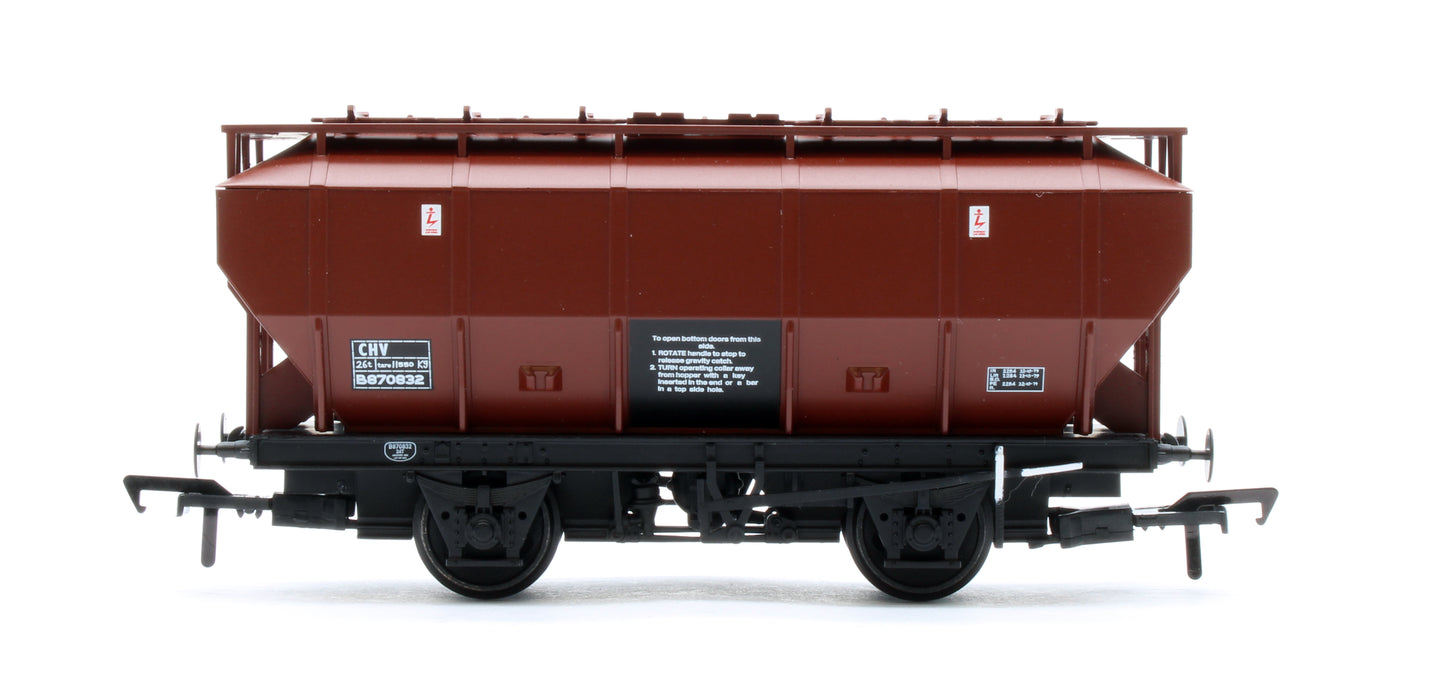 38-500C BR 35T 'Covhop' Covered Hopper BR Bauxite (TOPS) No.B870832