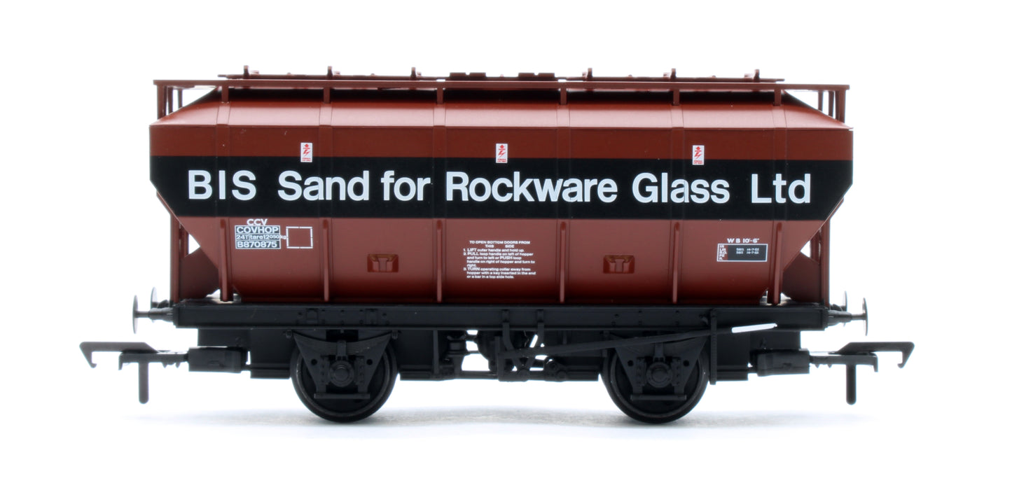 38-502B BR 35T 'Covhop' Covered Hopper BR Bauxite (TOPS) No.B870875