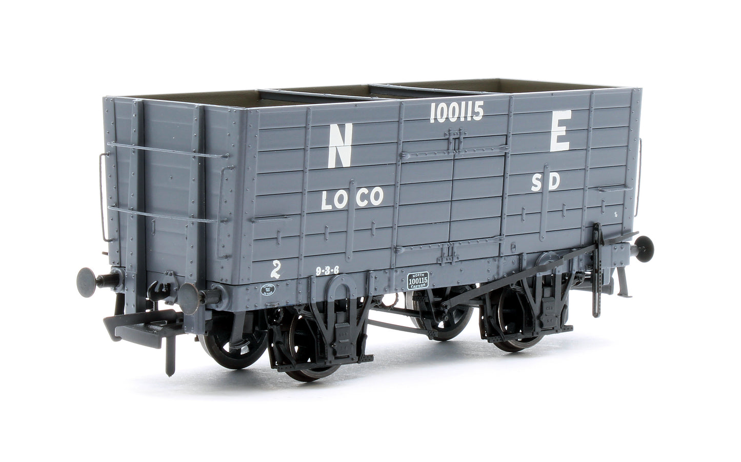 NER 20t Hopper - Mixed Q3 Hopper - Grouping transition period: 1910-22 NER Blue/1923-37 LNER Grey - Triple Pack