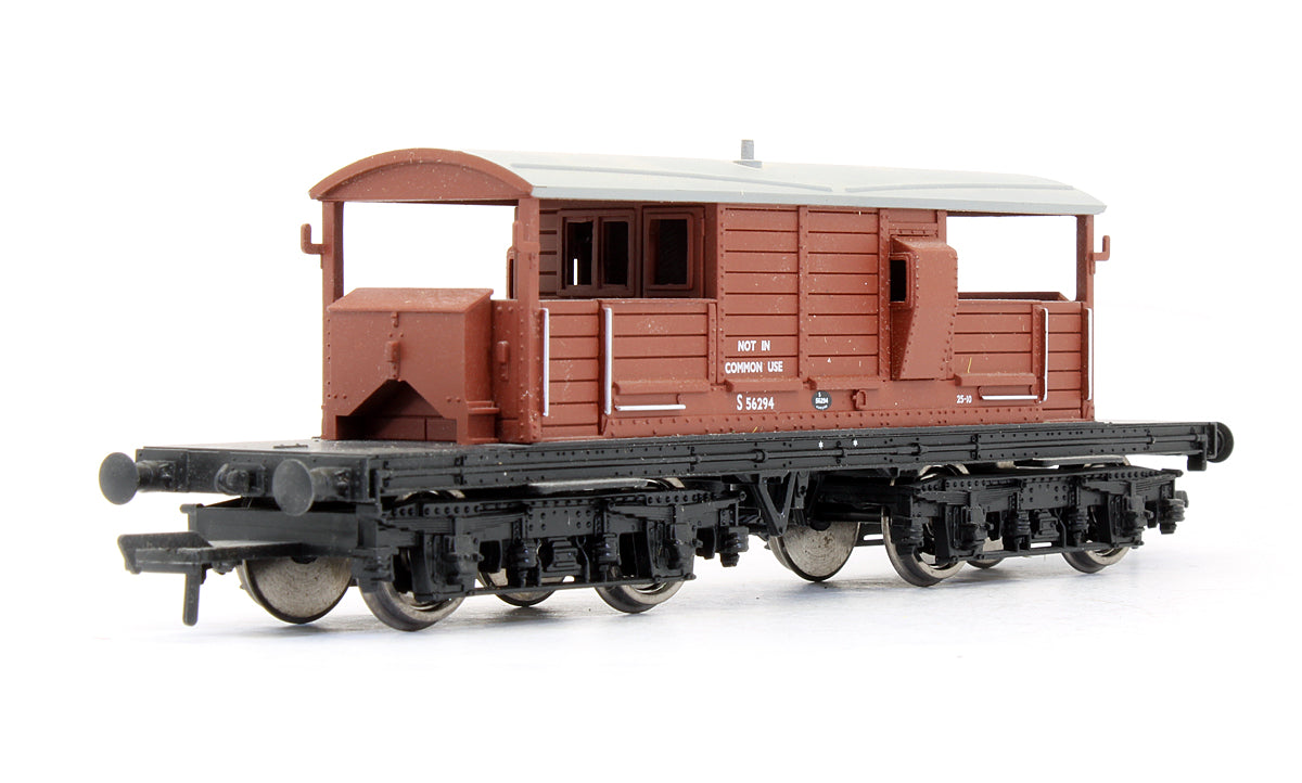 Pre-Owned 25T Queen Mary Brake Van BR Bauxite No.S56294