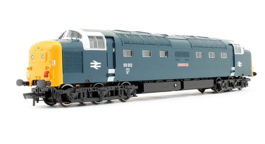 Pre-Owned Class 55 Deltic 55 012 'Crepello' BR Blue Diesel Locomotive