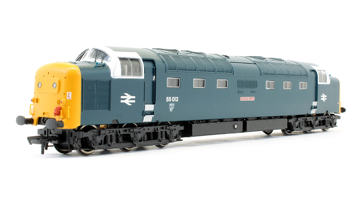 Pre-Owned Class 55 Deltic 55 012 'Crepello' BR Blue Diesel Locomotive