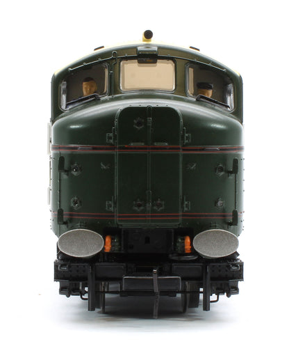 31-995ASF LMS 10001 BR Lined Green (Late Crest) Diesel Locomotive - DCC Sound