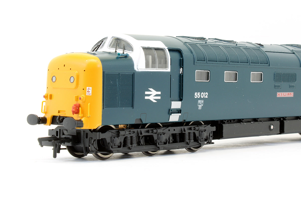 Pre-Owned Class 55 Deltic 55 012 'Crepello' BR Blue Diesel Locomotive