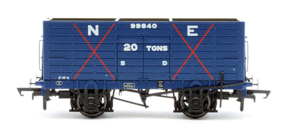 NER 20t Hopper - Mixed Q3 Hopper - Grouping transition period: 1910-22 NER Blue/1923-37 LNER Grey - Triple Pack