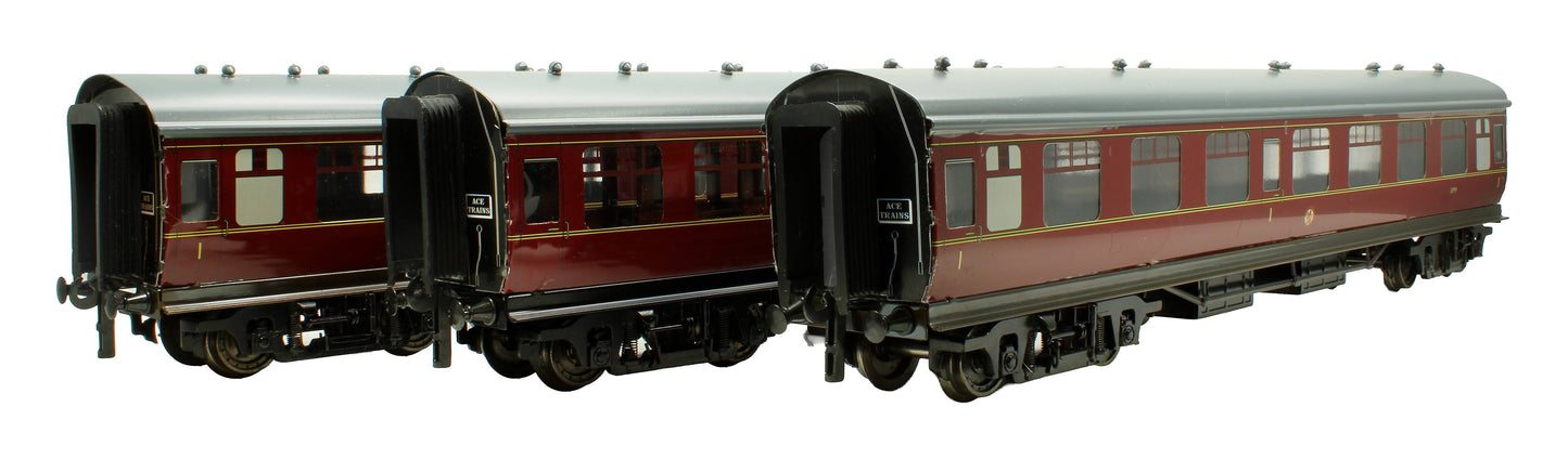 Pre-Owned Set of 3x Mk1 'The Midday Scot' Coaches
