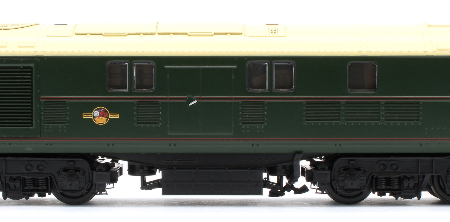 31-995ASF LMS 10001 BR Lined Green (Late Crest) Diesel Locomotive - DCC Sound