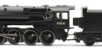 R30486 Class 9F 2-10-0 BR Black Early Emblem 92031 Steam Locomotive
