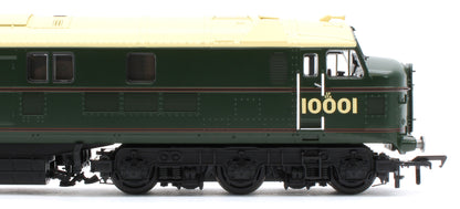 31-995ASF LMS 10001 BR Lined Green (Late Crest) Diesel Locomotive - DCC Sound