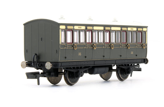 GWR 4 Wheel 3rd Class Coach No.1882