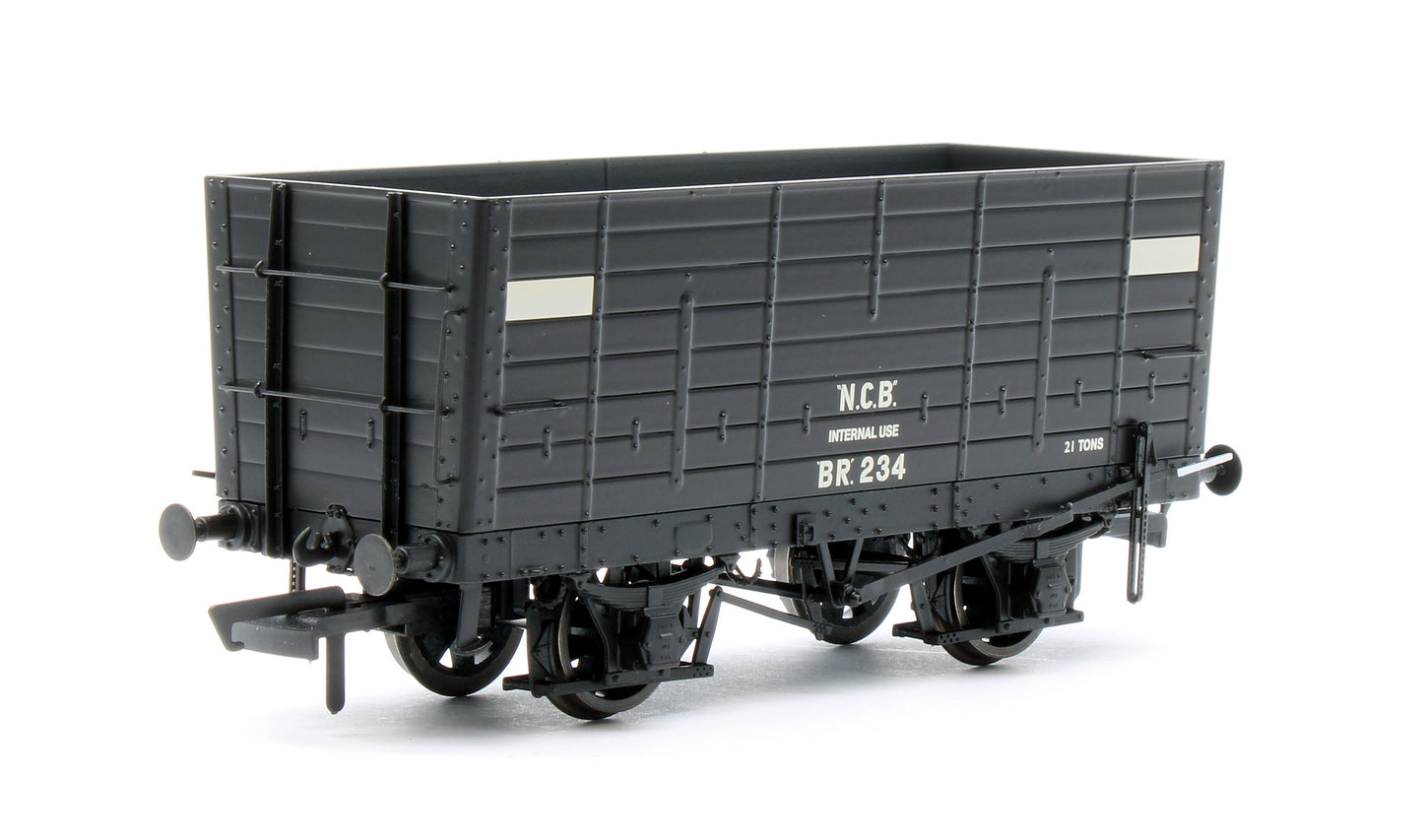NER 20t Hopper - P7 Hopper - NCB (Brodsworth) Black, with white planks - Triple Pack