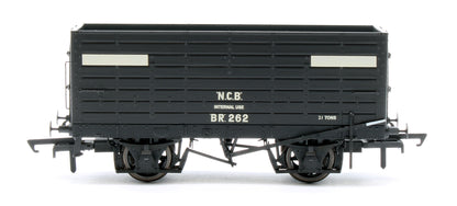 NER 20t Hopper - P7 Hopper - NCB (Brodsworth) Black, with white planks - Triple Pack