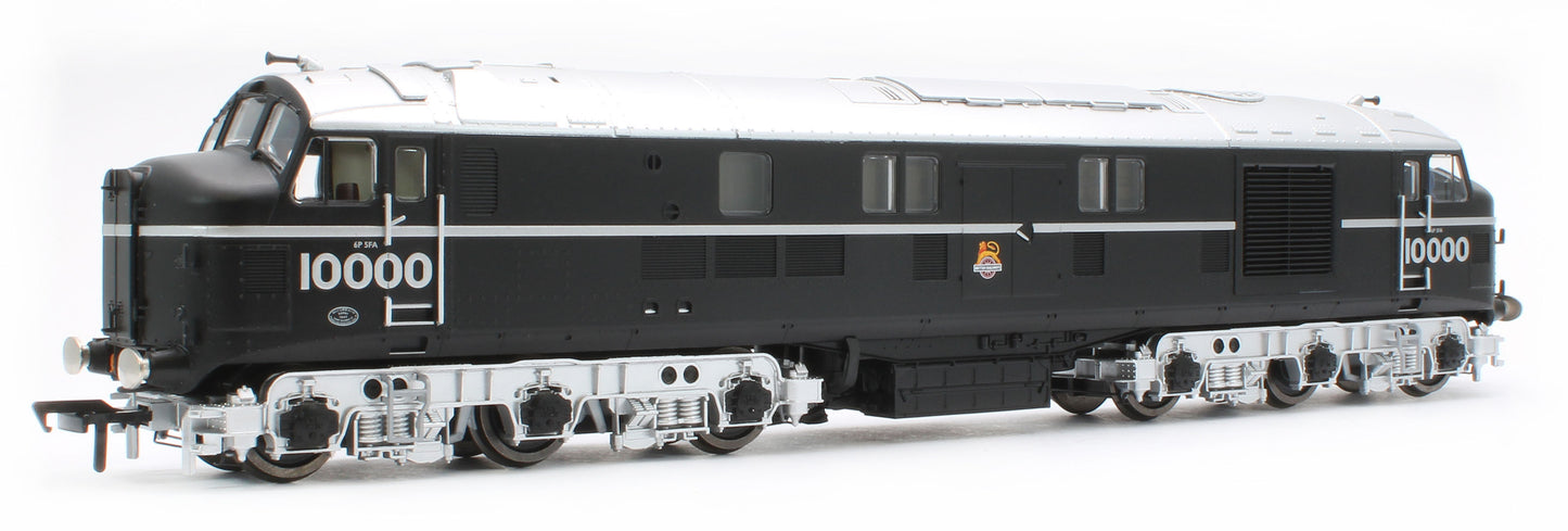 31-999ASF LMS 10000 BR Black (Early Emblem) Diesel Locomotive - DCC Sound
