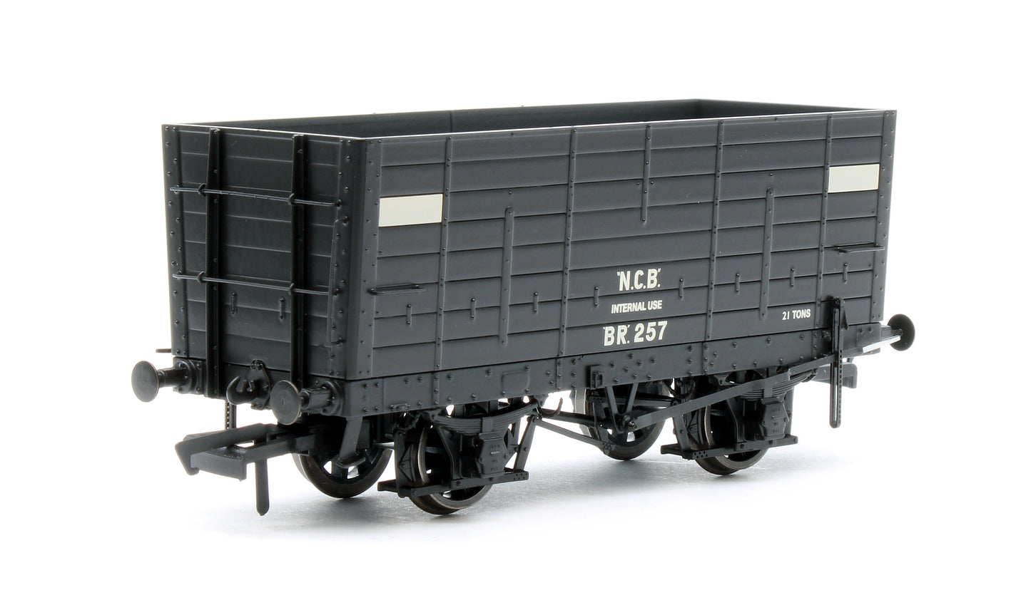 NER 20t Hopper - P7 Hopper - NCB (Brodsworth) Black, with white planks - Triple Pack