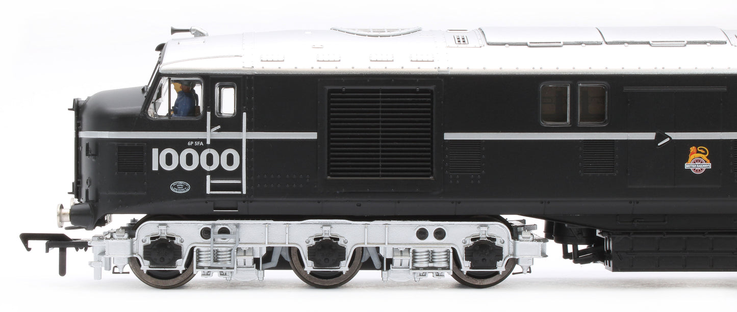 31-999ASF LMS 10000 BR Black (Early Emblem) Diesel Locomotive - DCC Sound