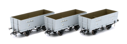 NER 20t hopper - P6 Hopper - 1901-1904 Pre-Grouping: NER Grey - Triple Pack