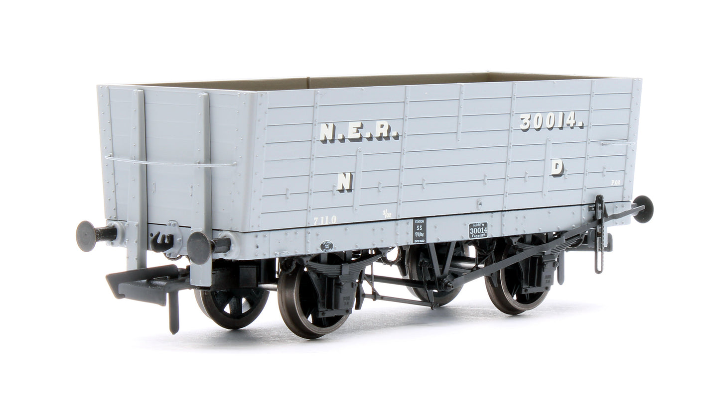NER 20t hopper - P6 Hopper - 1901-1904 Pre-Grouping: NER Grey - Triple Pack