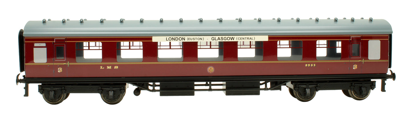 Pre-Owned Set B of 3x LMS 'The Royal Scot' Stanier Coaches