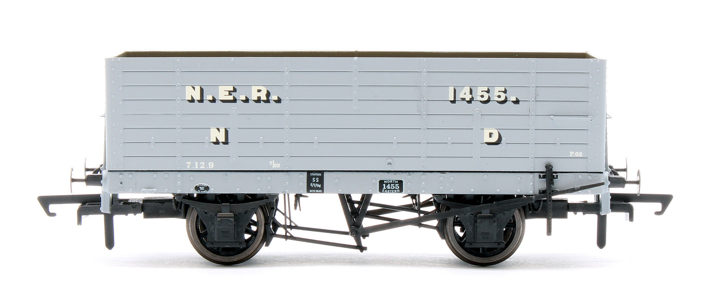 NER 20t hopper - P6 Hopper - 1901-1904 Pre-Grouping: NER Grey - Triple Pack