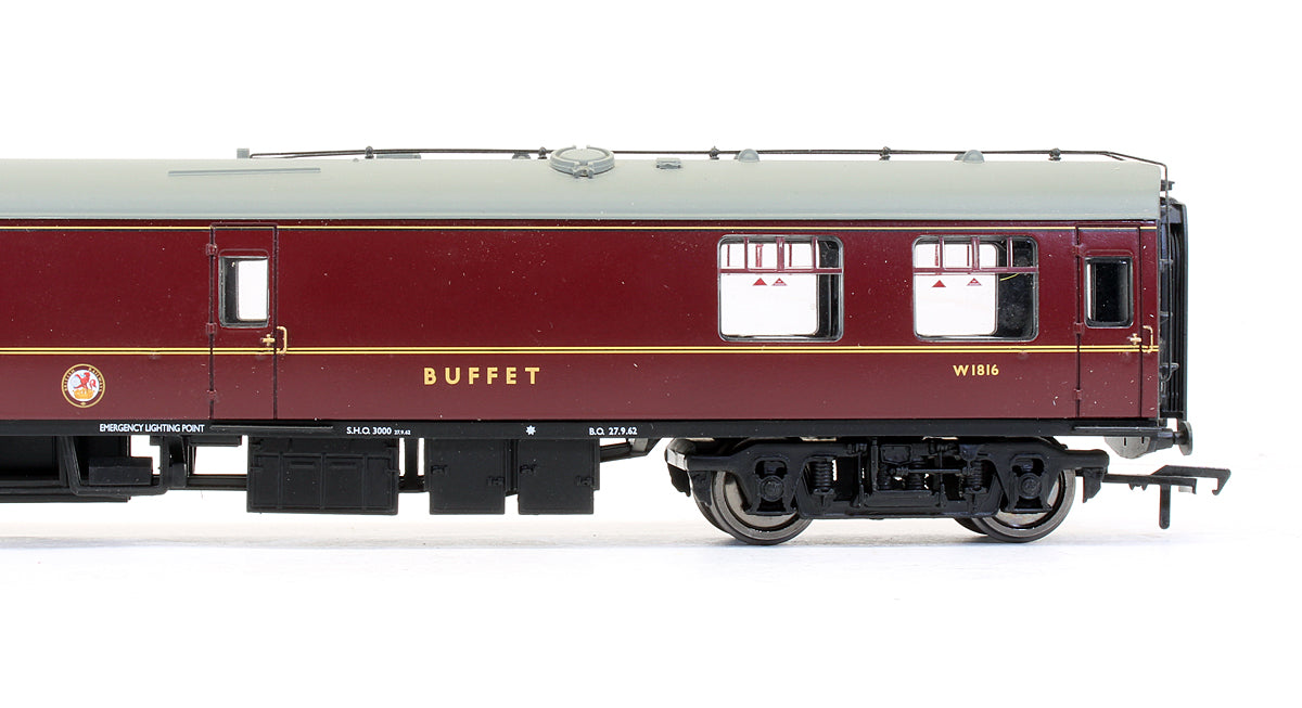 Pre-Owned BR MK1 RMB Miniature Buffet Car Maroon 'W1816'
