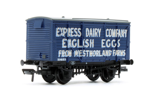 37-807A LMS 12T Planked Ventilated Van 'Express Dairy Company' Blue No.506153