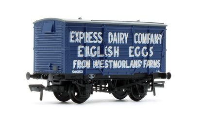 37-807A LMS 12T Planked Ventilated Van 'Express Dairy Company' Blue No.506153