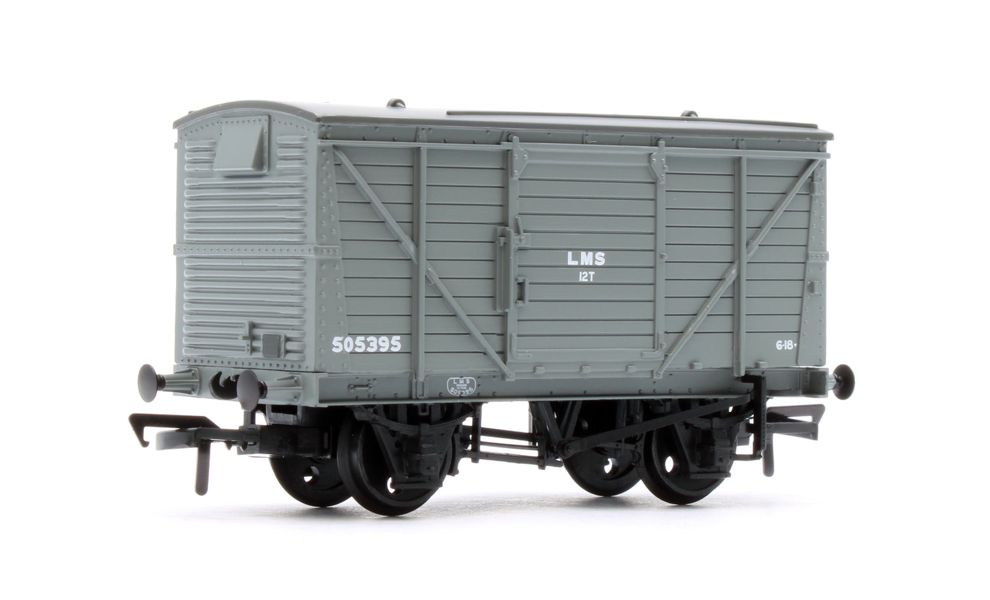 37-803C LMS 12T Planked Ventilated Van LMS Grey No.505395