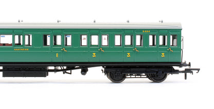 Pre-Owned SE&CR 60' Birdcage Composite Lavatory Coach Southern Railway Malachite Green '5484'