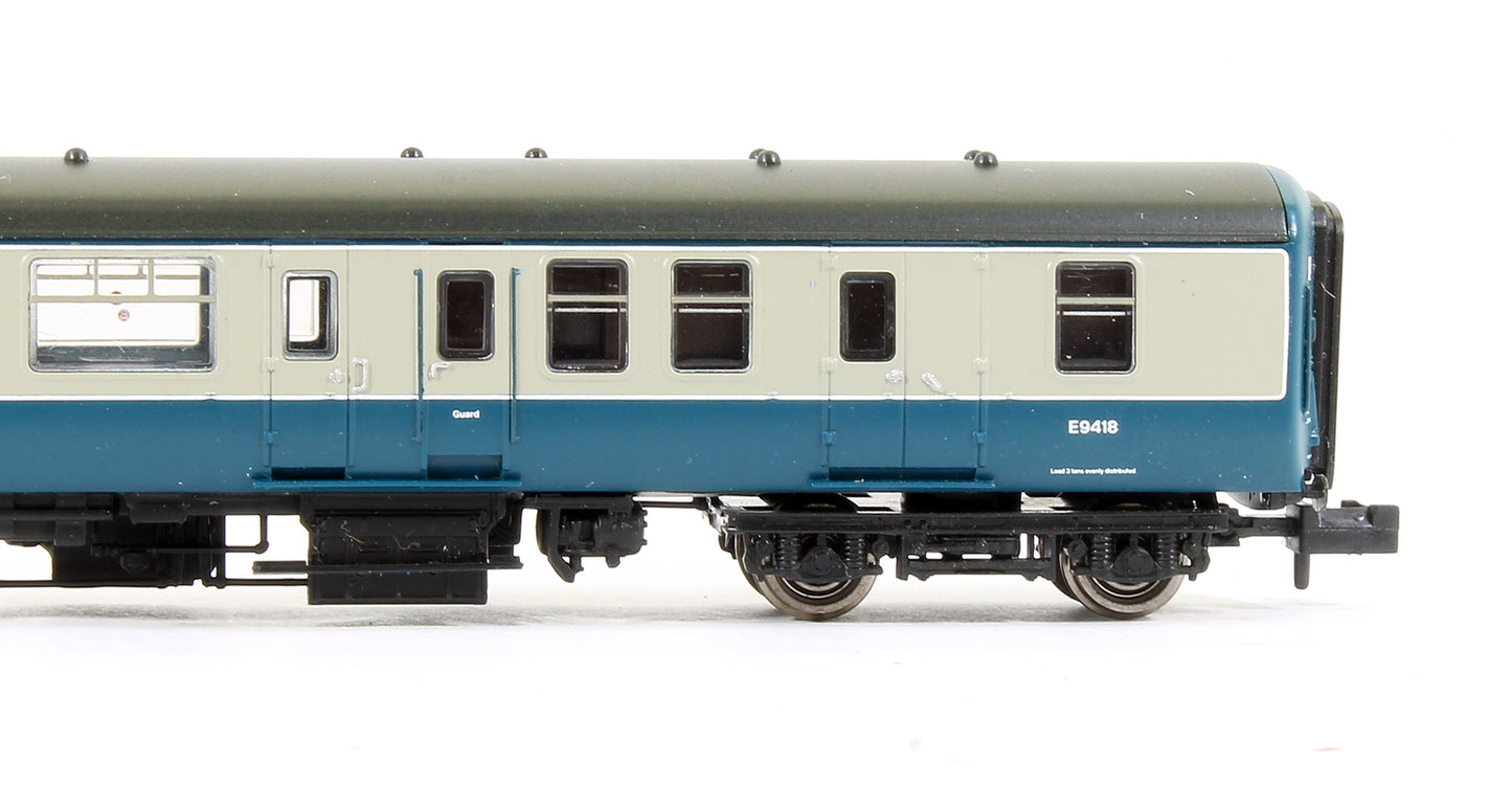 Pre-Owned BR MK2A BSO Brake Second Open Coach Blue & Grey E9418