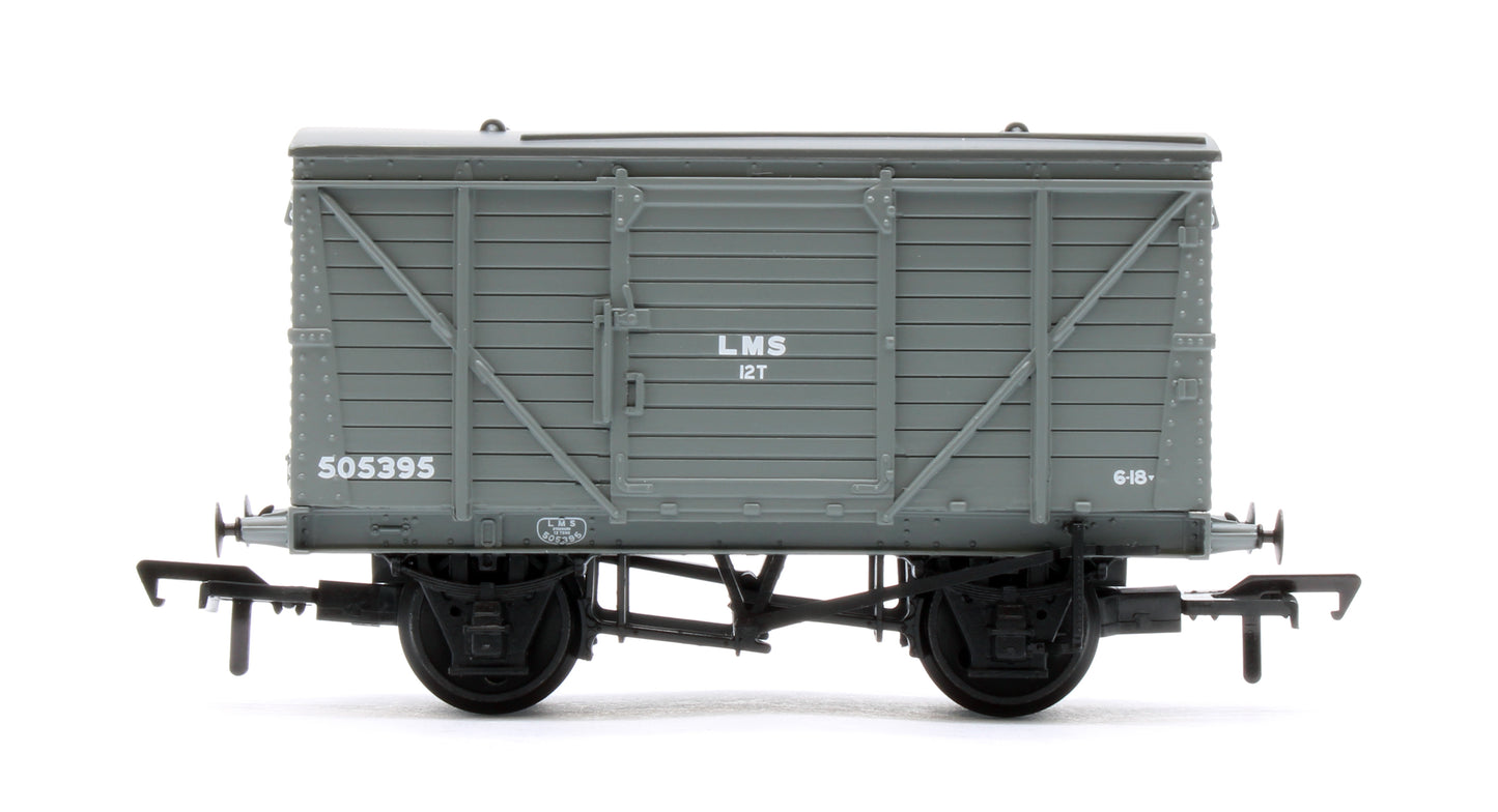 37-803C LMS 12T Planked Ventilated Van LMS Grey No.505395