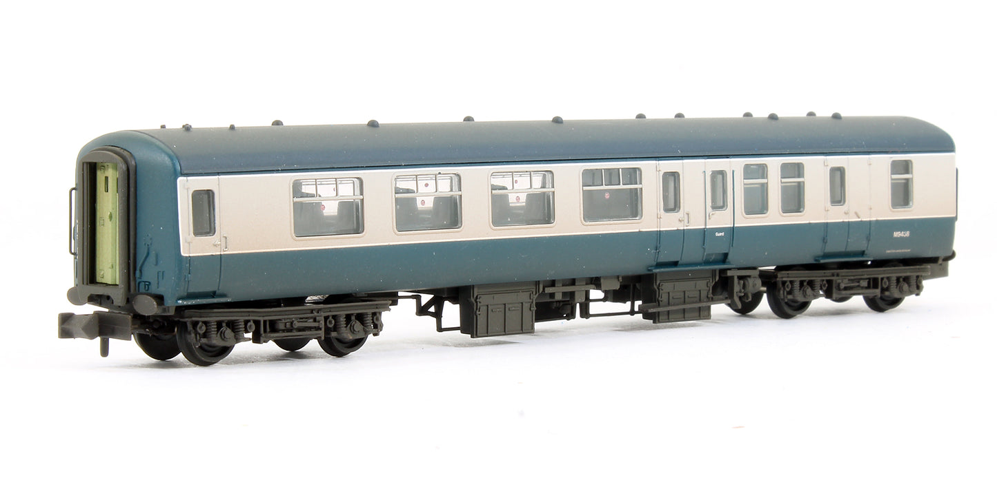 Pre-Owned BR MK2A BSO Brake Second Open Coach Blue & Grey M9438 (Weathered)