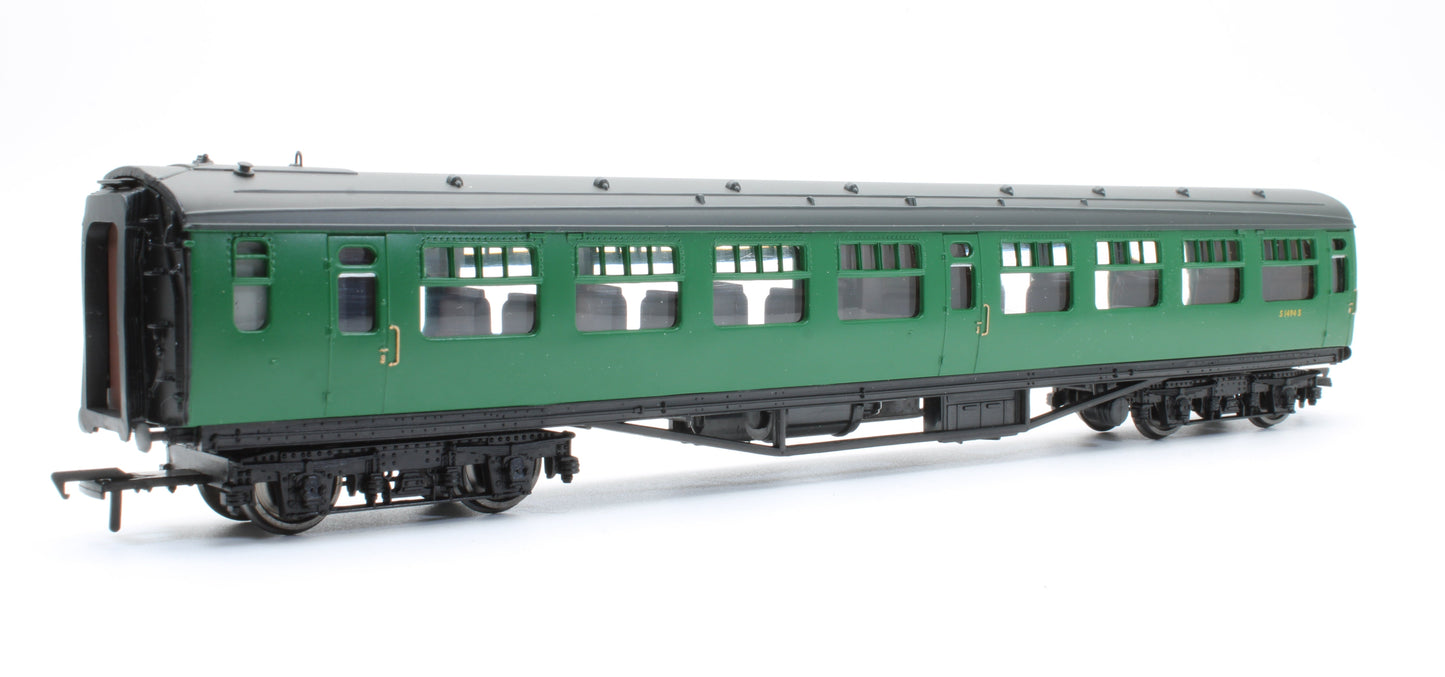 Pre-Owned Bulleid 2nd Open Coach BR (SR) Green S1494S