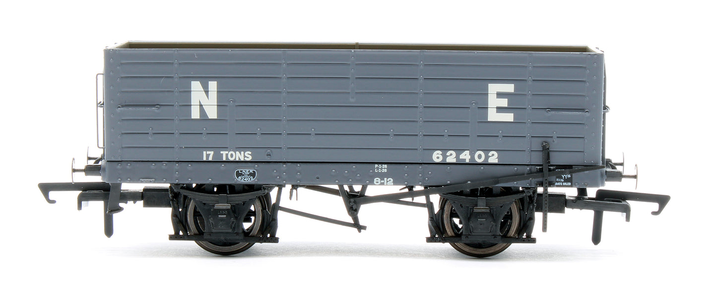 NER 20t Hopper - DGM 11 (ex-P6) Hopper - LNER Grey - Triple Pack