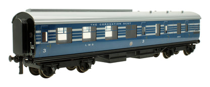 Pre-Owned Set A LMS Blue Coronation Scot Kitchen Stanier Coach