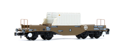 377-802A BR FNA Nuclear Flask Wagon with Sloping Floor with Flask No.550040