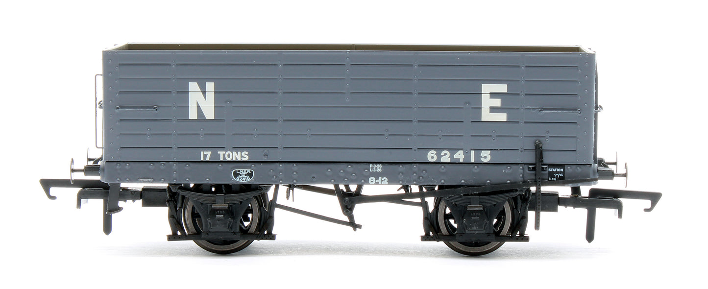 NER 20t Hopper - DGM 11 (ex-P6) Hopper - LNER Grey - Triple Pack