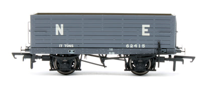 NER 20t Hopper - DGM 11 (ex-P6) Hopper - LNER Grey - Triple Pack