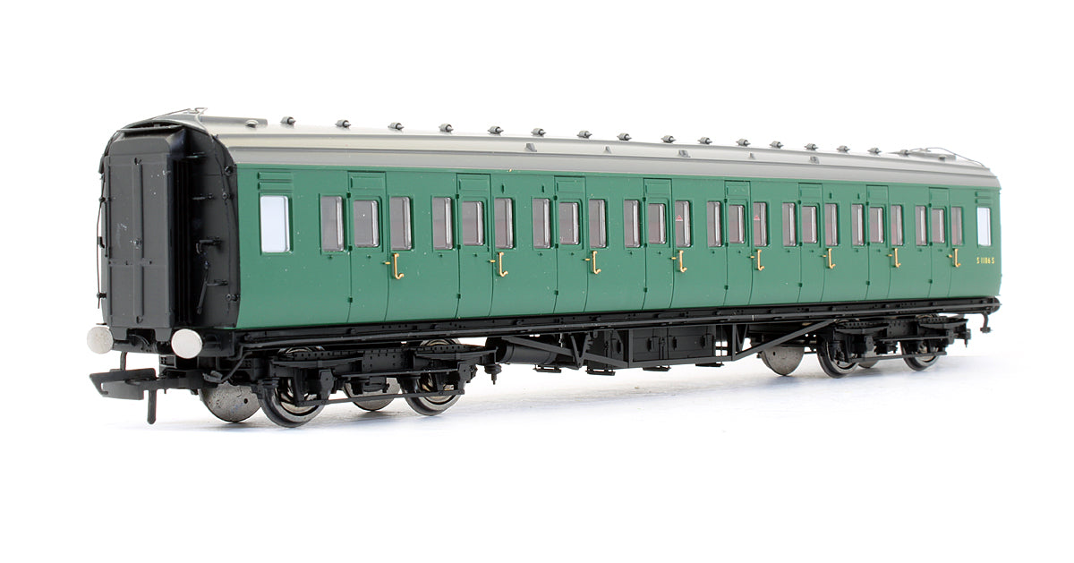 Pre-Owned BR Maunsell Corridor 3rd Class Coach 'S 1186 S'