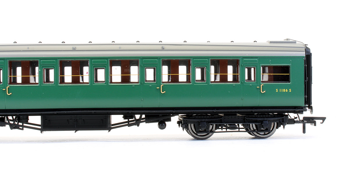 Pre-Owned BR Maunsell Corridor 3rd Class Coach 'S 1186 S'