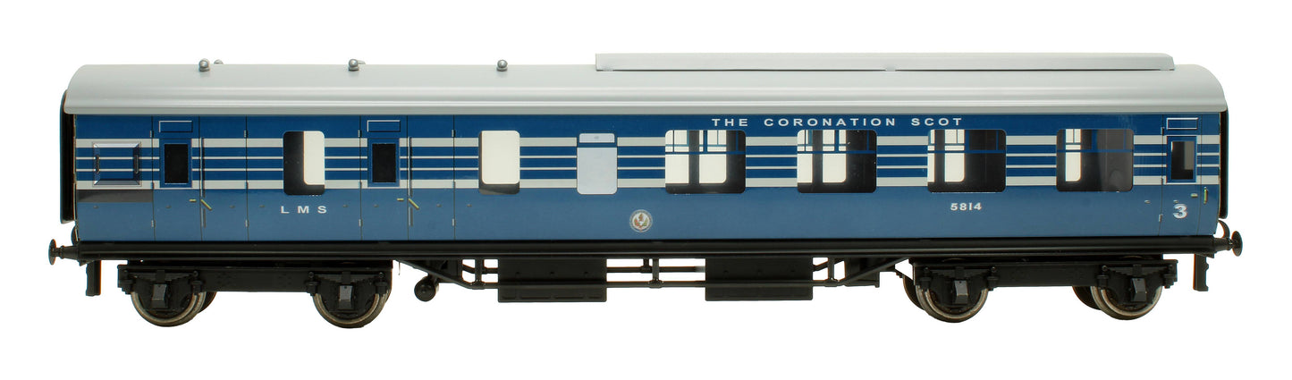 Pre-Owned Set A LMS Blue Coronation Scot Kitchen Stanier Coach