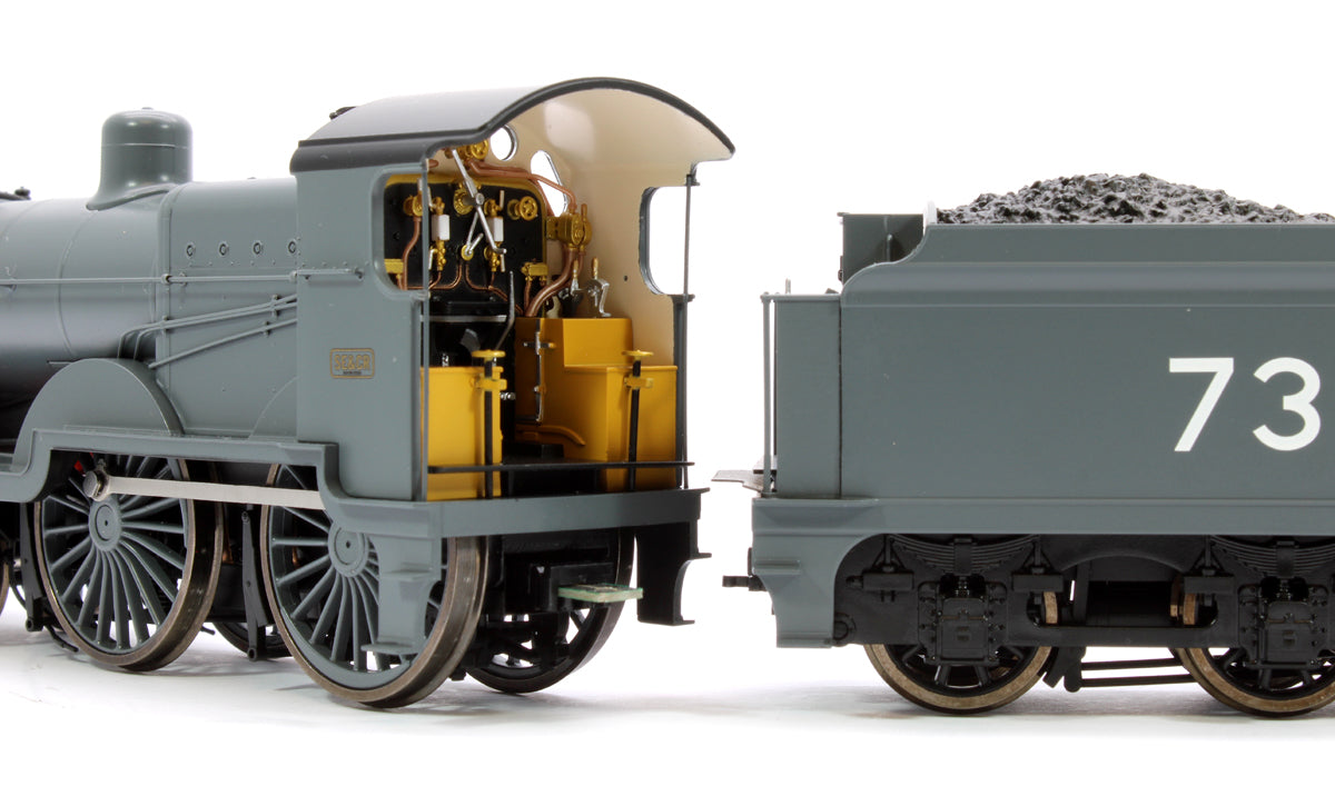 SECR Maunsell D1 Class SECR Grey 4-4-0 Steam Locomotive No.735 (DCC Sound)