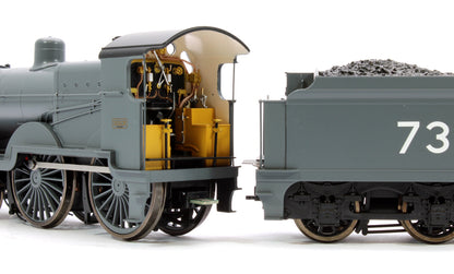 Pre-Owned SECR Maunsell D1 Class SECR Grey 4-4-0 Steam Locomotive No.735