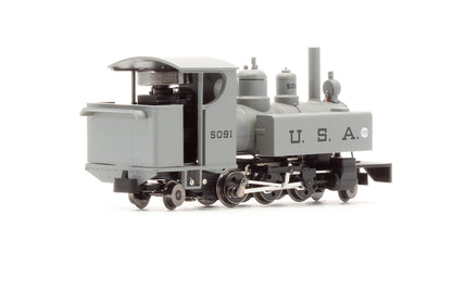 Pre-Owned Baldwin 2-6-2 Grey Black Lettering Steam Locomotive