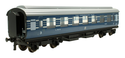 Pre-Owned Set A LMS Blue Coronation Scot Kitchen Stanier Coach