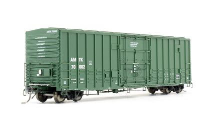 Pre-Owned PC&F B-100-40 Boxcar Amtrak Green - Road #70002